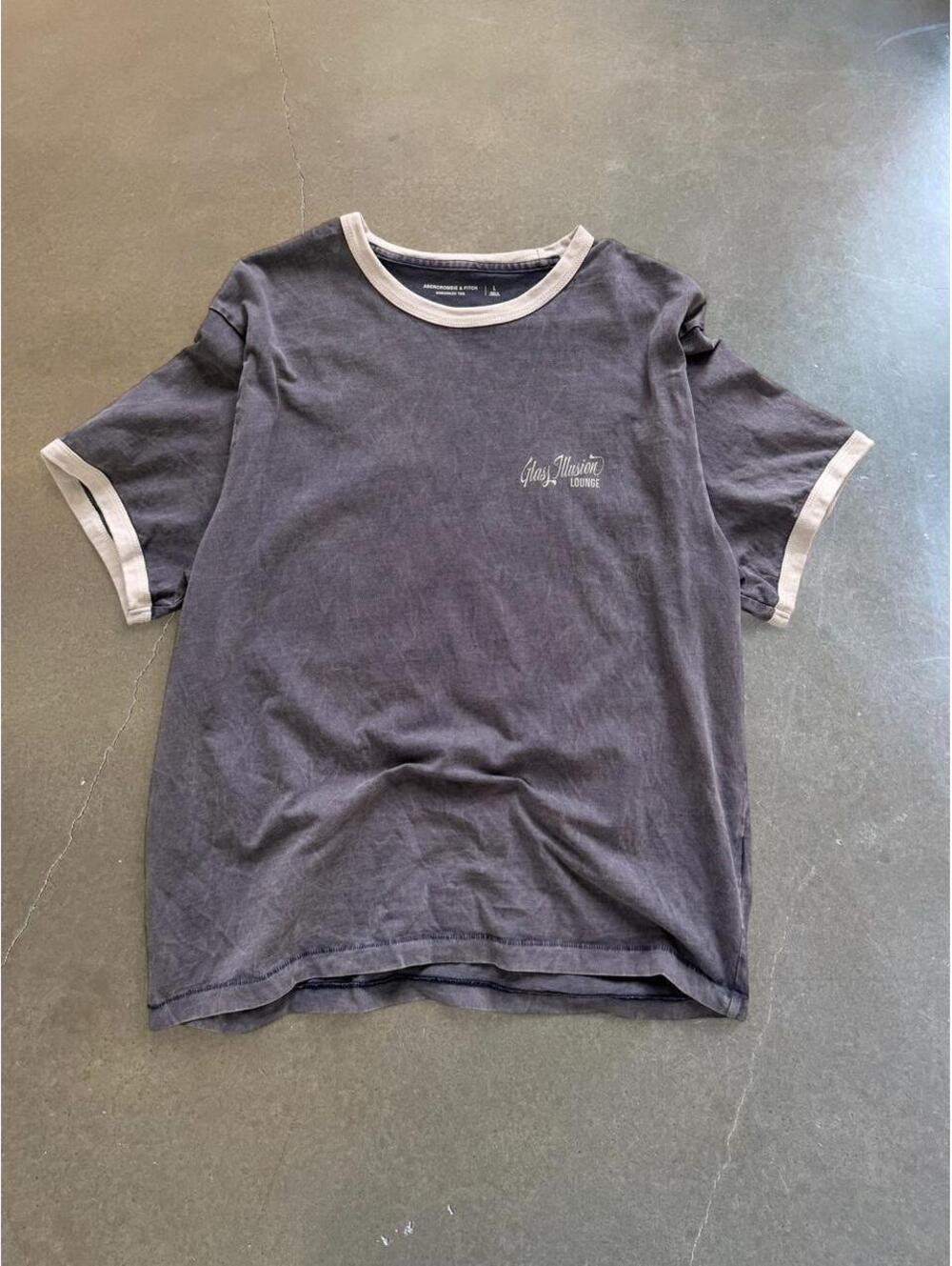 Abercrombie & Fitch Ringer Tee | mens Size L